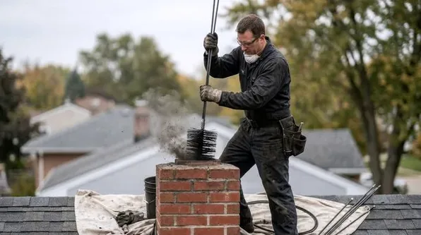 Rooftop sweep in Boulder, CO